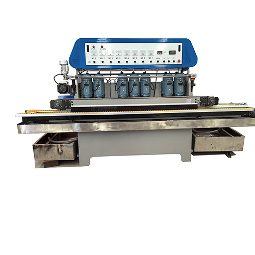 8-Head Glass Beveling Machine – High-Gloss Finish, Compact