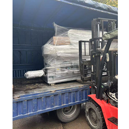 Ship grinding machine to customer